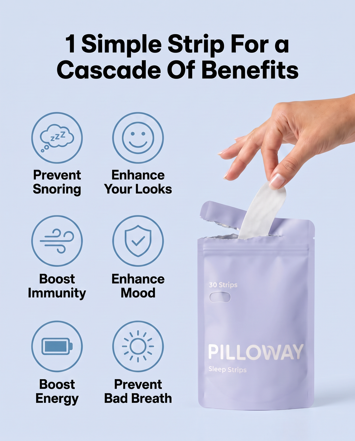 Pilloway Sleep Strips
